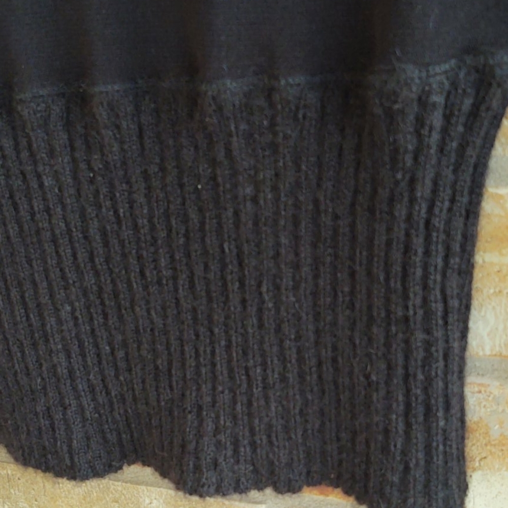 Fuzzi Sheer Long Sleeve Wool Top - Picture 4 of 7